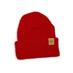 NOUVEAU - Tuque en tricot gaufré de fabrication canadienne